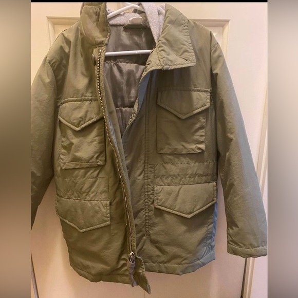 Gap kids long winter/puffy jacket with 6 pockets - Picture 3 of 12